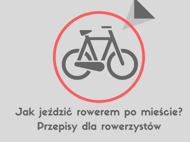 zasady jazdy na rowerze po mieście